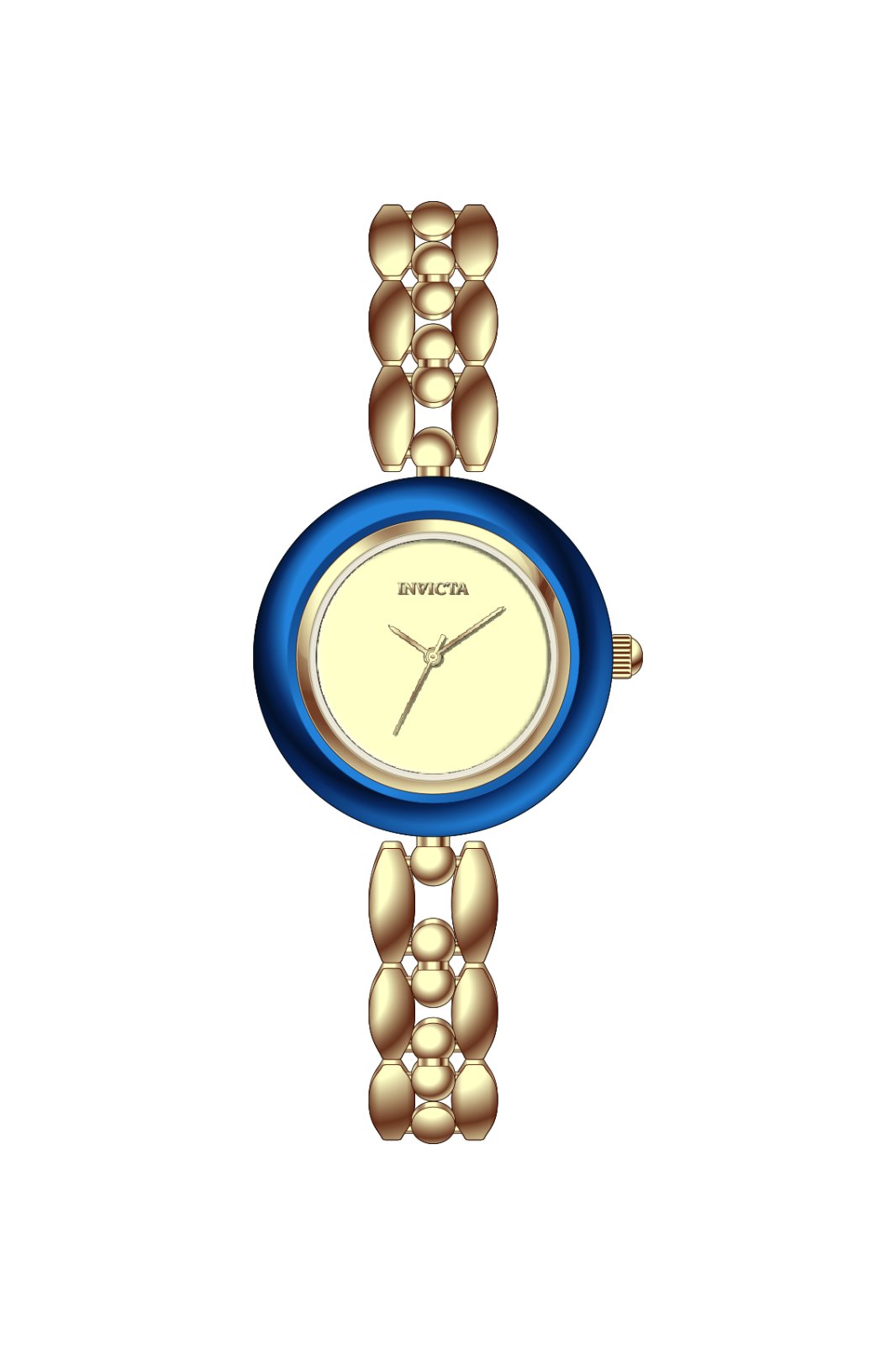 Invicta Mayamar 70077 női óra - Kvarc szerkezet - Fém arany számlappal - 33 mm