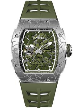 Invicta S1 Rally 70573 Men's Watch - Automatic Movement - Stainless Steel with Green Dial - 48 mm