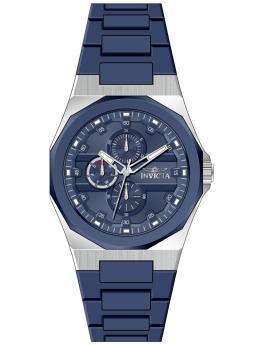 Invicta Speedway 50699 Ceas pentru bărbați - Mecanism Quartz - Oțel inoxidabil cu cadran albastru - 44 mm