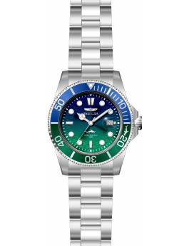 Invicta Pro Diver 50899 Men's Watch - Quartz Movement - Stainless Steel with Green Dial - 42 mm