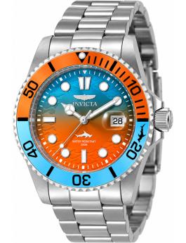 Invicta Pro Diver 50903 Men's Watch - Quartz Movement - Stainless Steel with Blue Dial - 42 mm