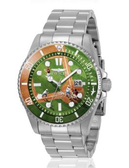 Invicta Pro Diver 51064 Men's Watch - Quartz Movement - Stainless Steel with Green Dial - 43 mm - Summerville