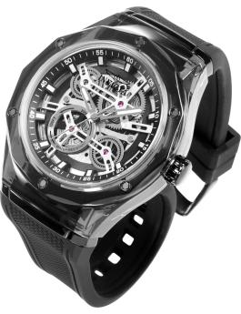 Invicta Speedway 51114 Montre Homme - Mouvement Quartz - Plastique avec Cadran Noir - 45 mm