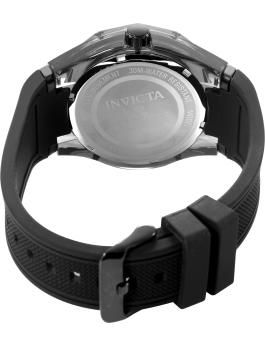 Invicta Speedway 51114 Herrenuhr - Quarzwerk - Kunststoff mit schwarzem Zifferblatt - 45 mm