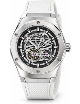 Invicta Speedway 51115 Reloj de Hombre - Movimiento de Cuarzo - Plástico con Esfera Plateada - 45 mm