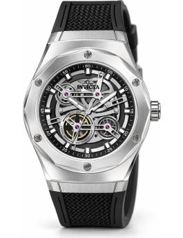 Invicta Speedway 51116 Reloj de Hombre - Movimiento de Cuarzo - Plástico con Esfera Plateada - 45 mm