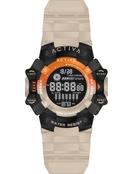 Ceas digital bărbați Activa ACW8050MC-020 - Mecanism digital - ABS cu cadran negru - 50 mm