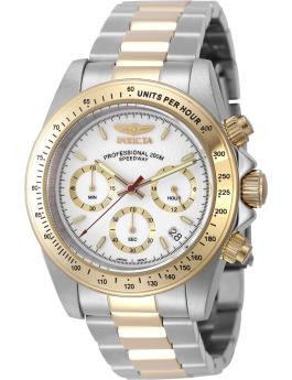 Invicta Ocean Voyage 47648 Ceas bărbătesc - Mecanism Quartz - Oțel inoxidabil cu cadran alb - 39 mm