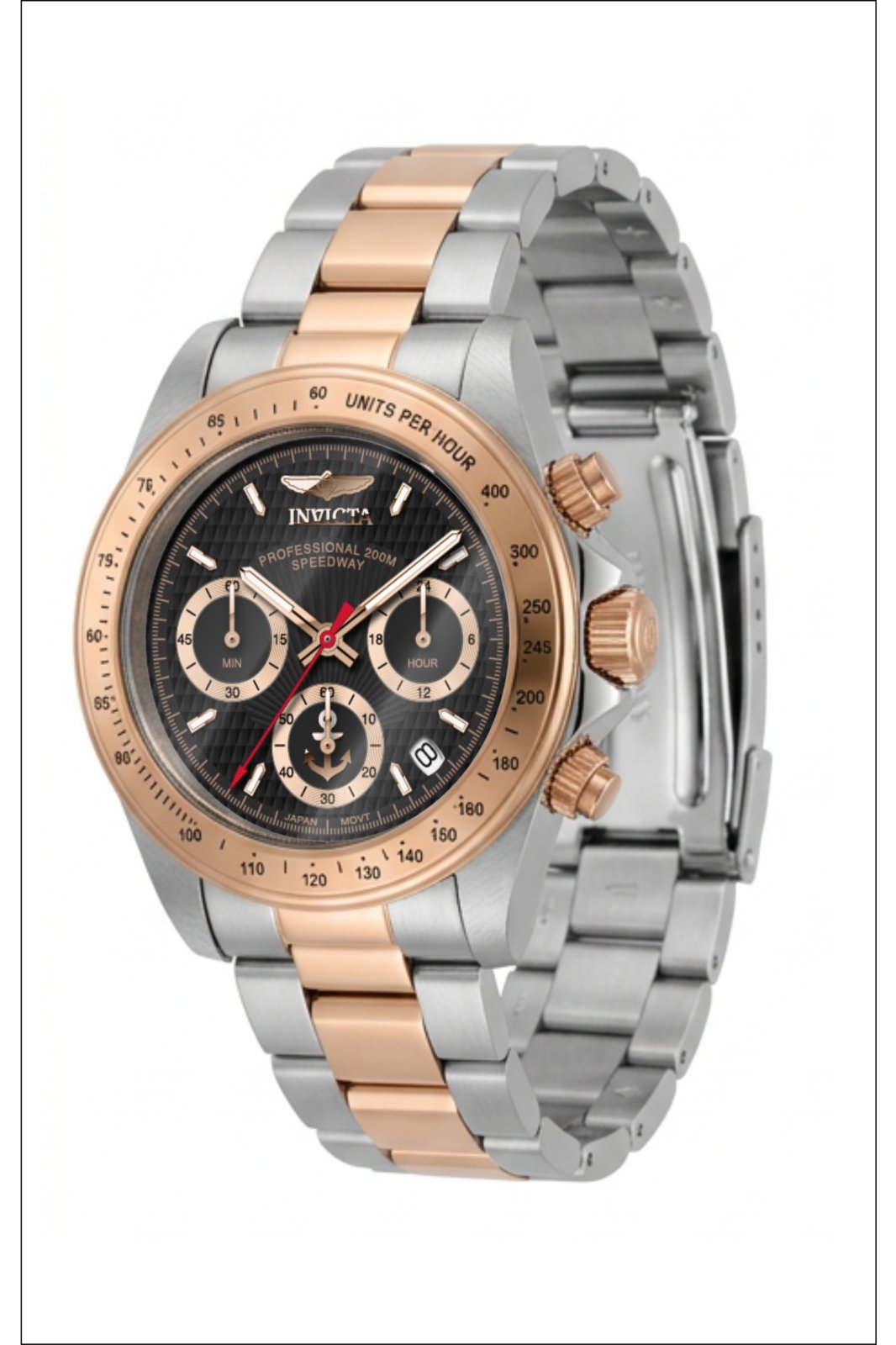 Invicta Ocean Voyage 47651 Ceas bărbătesc - Mecanism Quartz - Oțel inoxidabil cu cadran gri - 39 mm