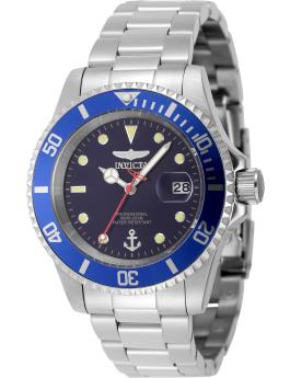 Invicta Ocean Voyage 48642 Ceas pentru bărbați - Mecanism Quartz - Oțel inoxidabil cu cadran albastru - 40 mm