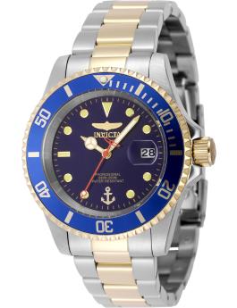 Invicta Ocean Voyage 48643 Ceas pentru bărbați - Mecanism Quartz - Oțel inoxidabil cu cadran albastru - 40 mm