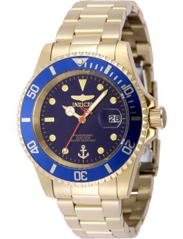 Invicta Ocean Voyage 48645 Ceas pentru bărbați - Mecanism Quartz - Oțel inoxidabil cu cadran albastru - 40 mm
