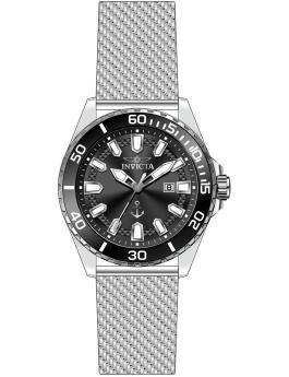 Invicta Ocean Voyage 48816 Men's Watch - Quartz Movement - Stainless Steel with Black Dial - 46 mm