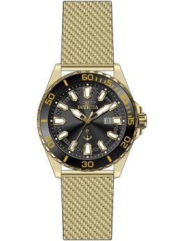 Invicta Ocean Voyage 48818 Ceas pentru bărbați - Mecanism Quartz - Oțel inoxidabil cu cadran negru - 46 mm