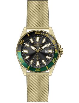 Invicta Ocean Voyage 48819 Men's Watch - Quartz Movement - Stainless Steel with Black Dial - 46 mm