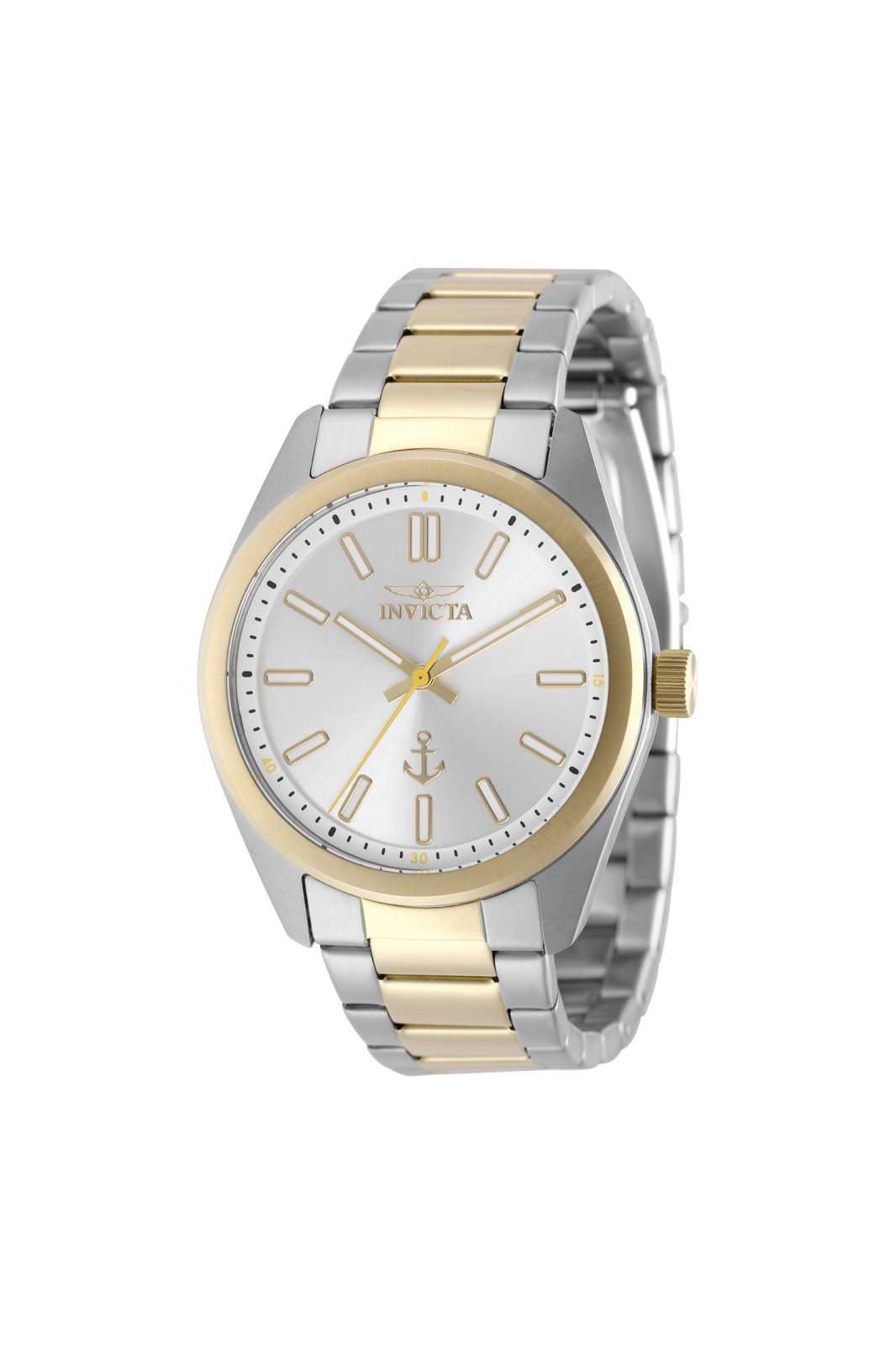Invicta Ocean Voyage 49992 herreur - Quartz værk - Rustfrit stål med sølvfarvet urskive - 41 mm