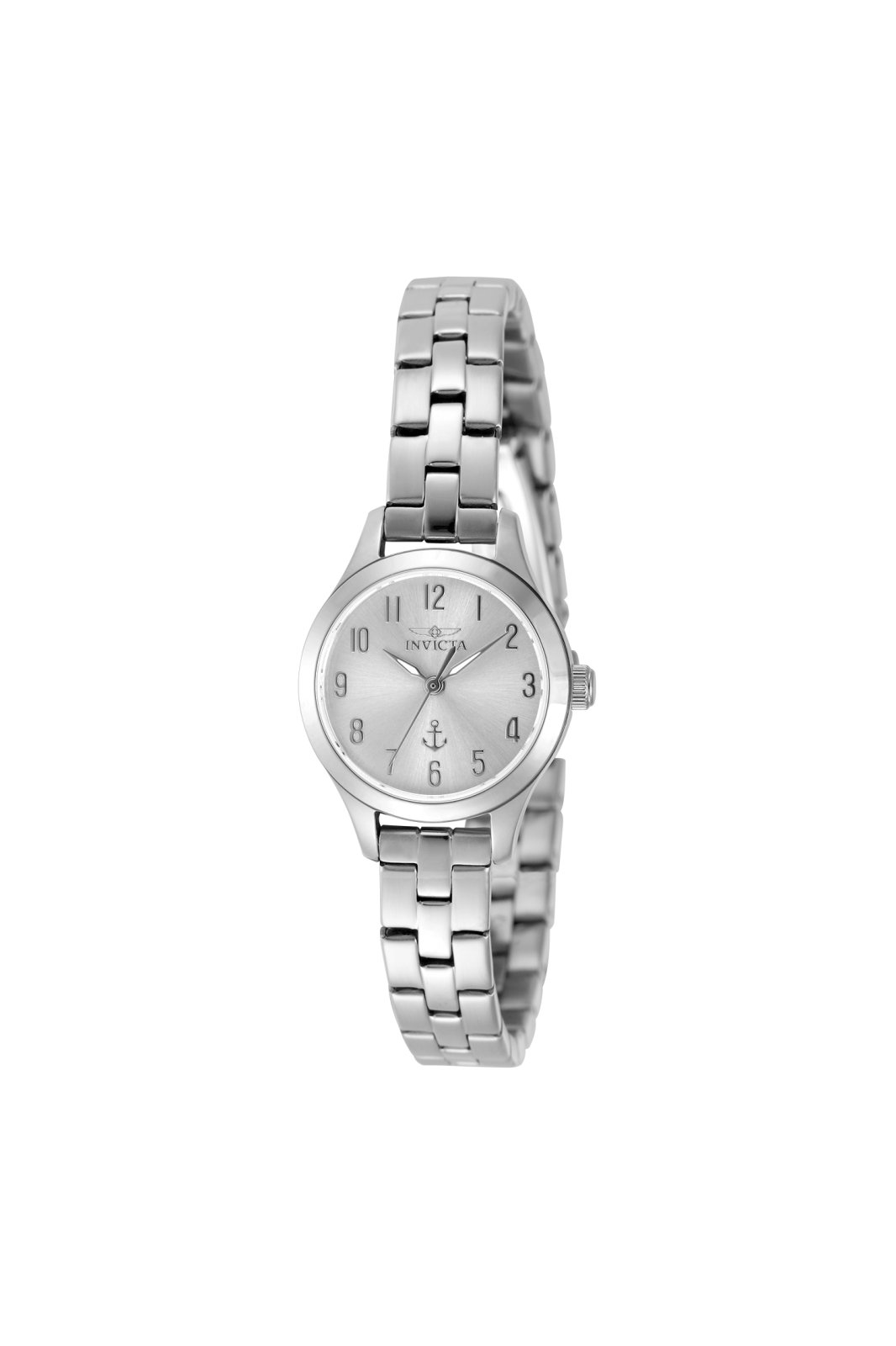 Invicta Ocean Voyage 49993 Damenuhr - Quarzwerk - Edelstahl mit silberfarbenem Zifferblatt - 24 mm