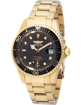 Invicta Ocean Voyage 50139 Herreur - Quartzværk - Rustfrit stål med sort urskive - 37 mm