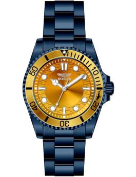 Invicta Pro Diver 50964 Reloj de Hombre - Movimiento de Cuarzo - Acero Inoxidable con Esfera Amarilla - 43 mm