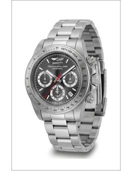 Invicta Ocean Voyage 47646 férfi óra - kvarc szerkezet - rozsdamentes acél fekete számlappal - 39 mm