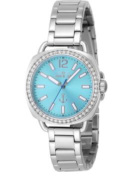 Invicta Ocean Voyage 48696 női óra - kvarc szerkezet - rozsdamentes acél kék számlappal - 32 mm