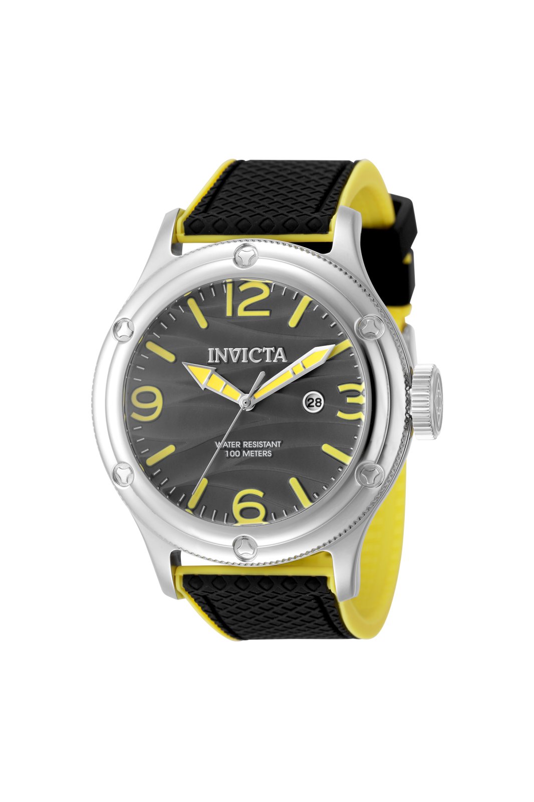 Invicta Pro Diver 50305 Ανδρικό Ρολόι - Quartz Μηχανισμός - Ανοξείδωτο Ατσάλι με Μαύρο Καντράν - 48 mm