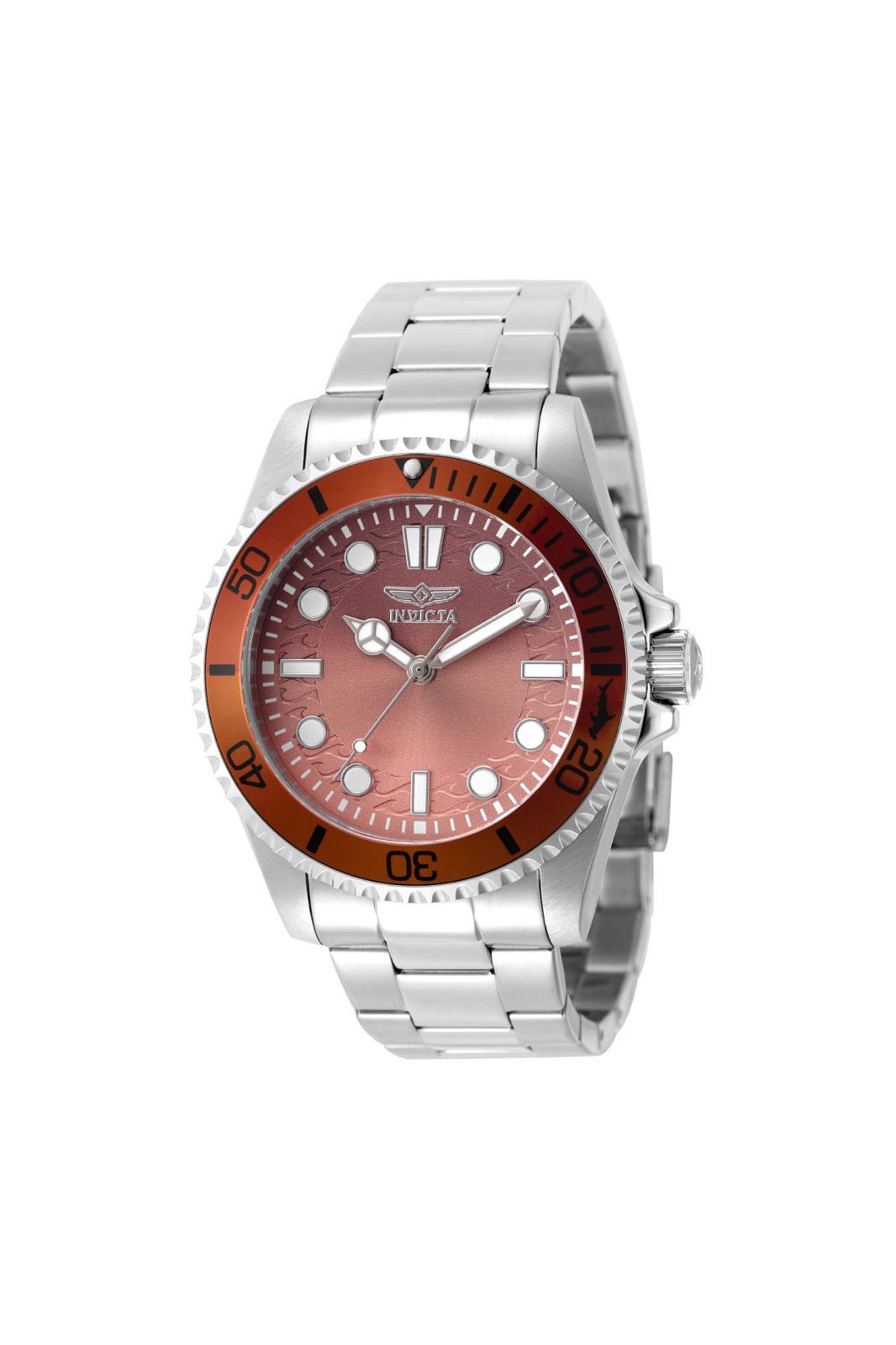 Invicta Pro Diver 50816 Férfi óra - Quartz szerkezet - Rozsdamentes acél barna számlappal - 43 mm
