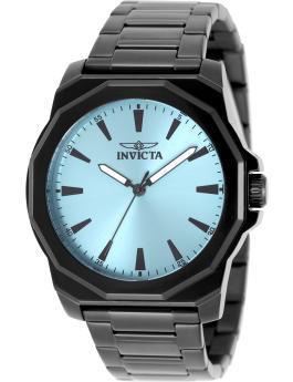 Invicta Speedway 50857 Moški ura - Quartz mehanizem - Nerjaveče jeklo z modro številčnico - 42 mm