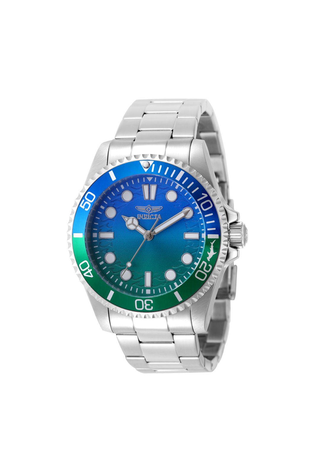 Invicta Pro Diver 50935 Ceas bărbătesc - Mecanism Quartz - Oțel inoxidabil cu cadran verde - 43 mm