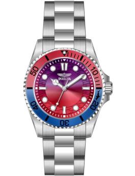 Invicta Pro Diver 50954 d&aacute;msk&eacute; hodinky - Quartz strojek - Nerezov&aacute; ocel s fialov&yacute;m cifern&iacute;kem - 34 mm