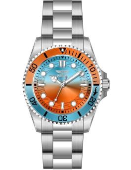 Invicta Pro Diver 50955 d&aacute;msk&eacute; hodinky - Quartz strojek - Nerezov&aacute; ocel s modr&yacute;m cifern&iacute;kem - 34 mm