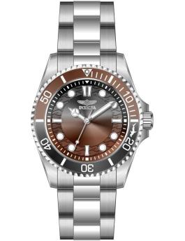 Invicta Pro Diver 50956 d&aacute;msk&eacute; hodinky - Quartz strojek - Nerezov&aacute; ocel s hněd&yacute;m cifern&iacute;kem - 34 mm