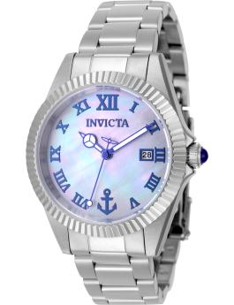 Invicta Ocean Voyage 51176 női óra - kvarc szerkezet - rozsdamentes acél gyöngyház számlappal - 38 mm