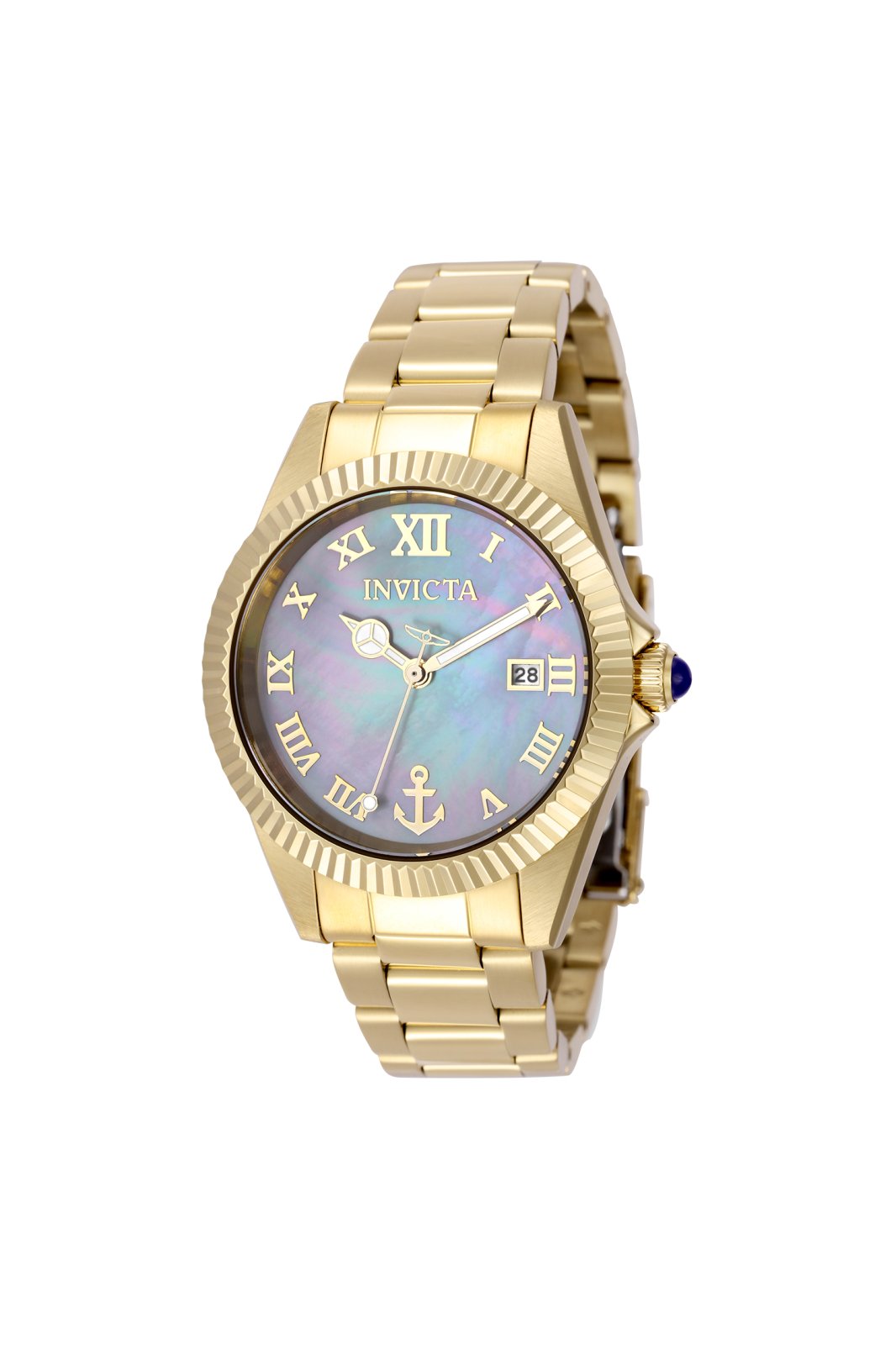 Invicta Ocean Voyage 51179 női óra - kvarc szerkezet - rozsdamentes acél gyöngyház számlappal - 38 mm