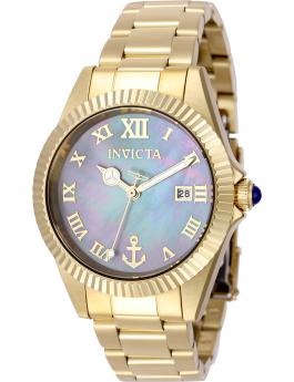 Invicta Ocean Voyage 51179 női óra - kvarc szerkezet - rozsdamentes acél gyöngyház számlappal - 38 mm