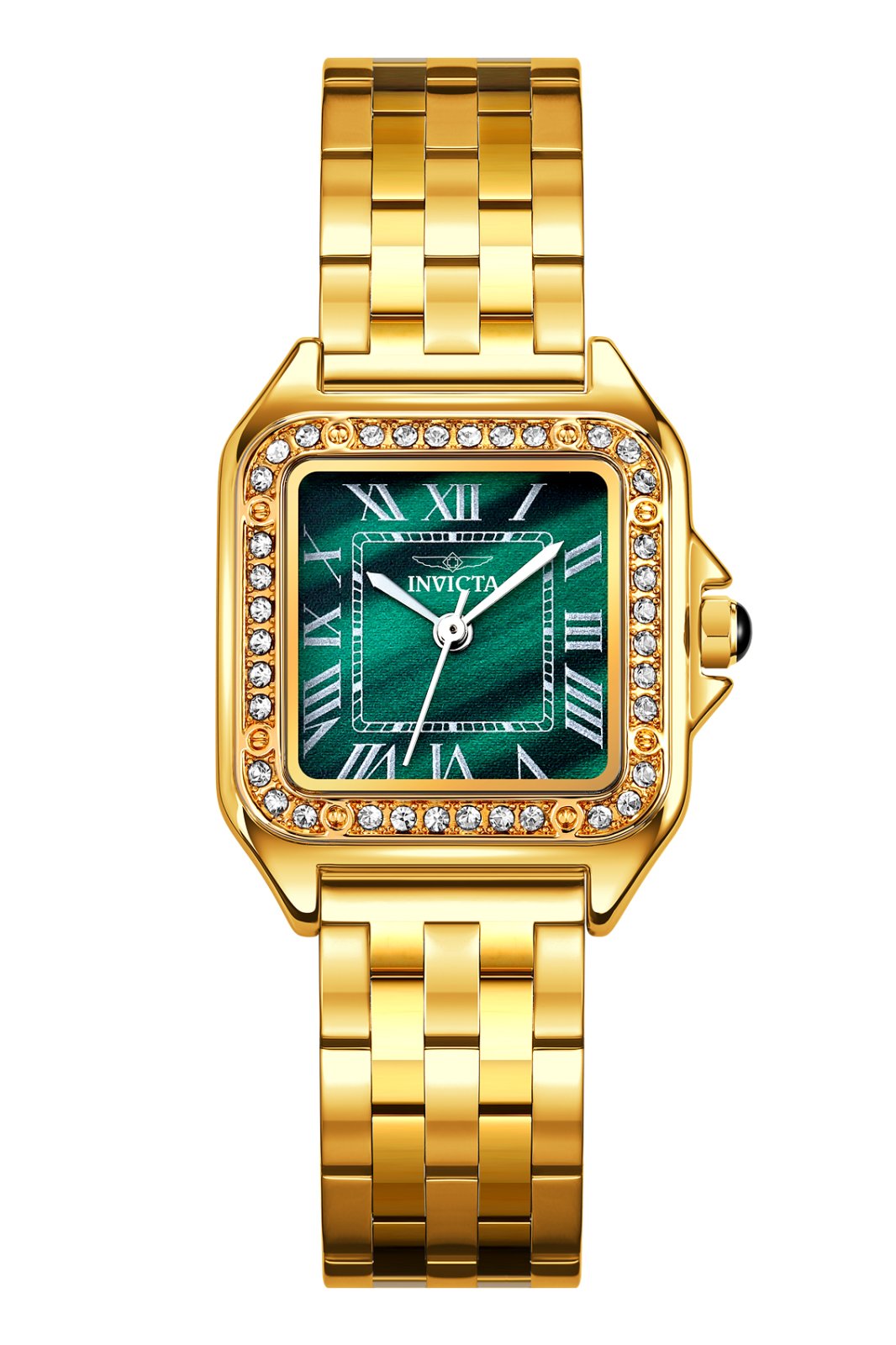 Invicta Celestial 70431 Reloj de Mujer - Movimiento de Cuarzo - Metal con Esfera Verde - 29 mm