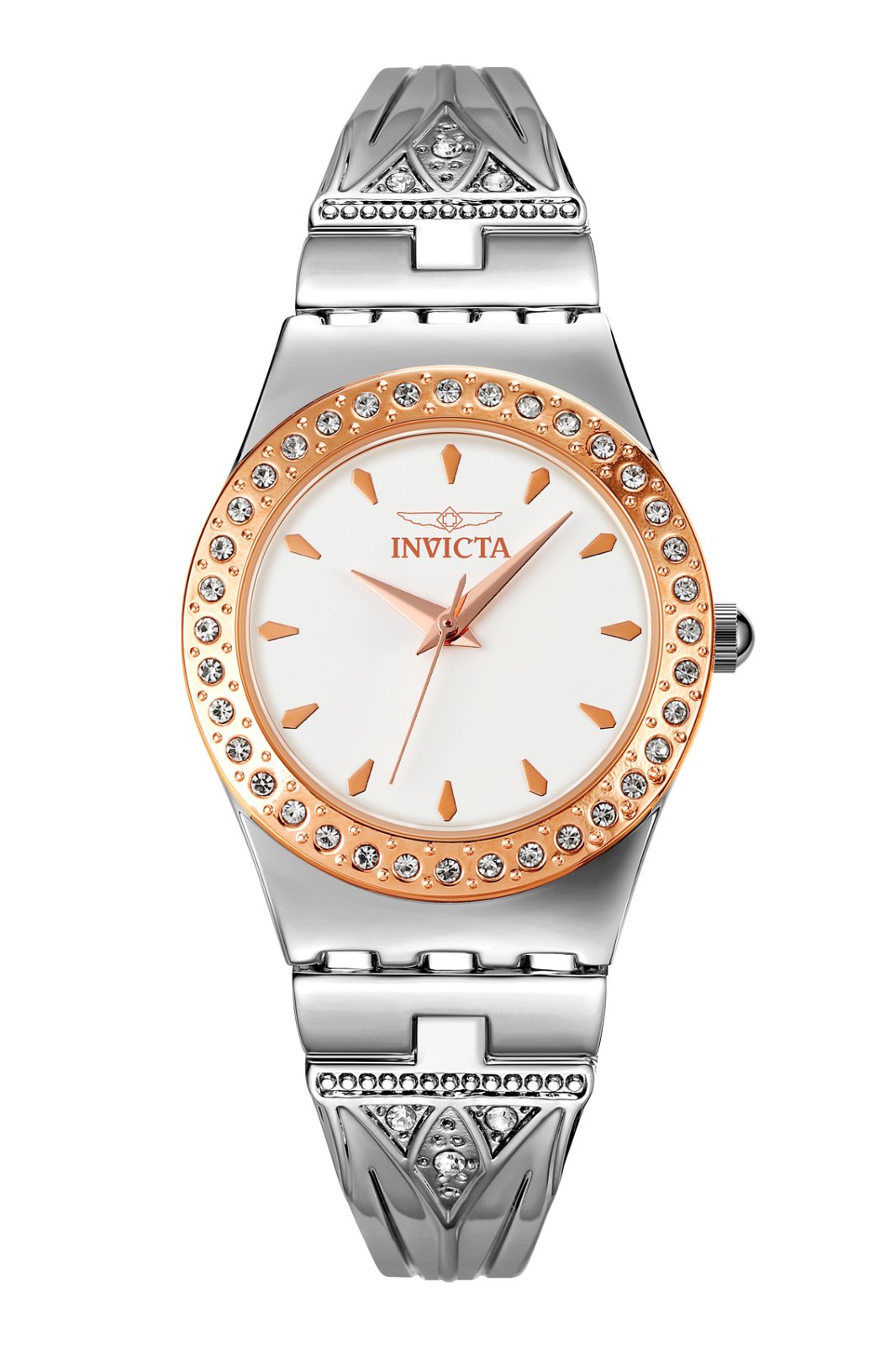 Invicta Celestial 70436 dameur - Quartz værk - metal med hvid urskive - 30 mm