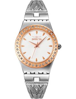 Invicta Celestial 70436 dameur - Quartz værk - metal med hvid urskive - 30 mm