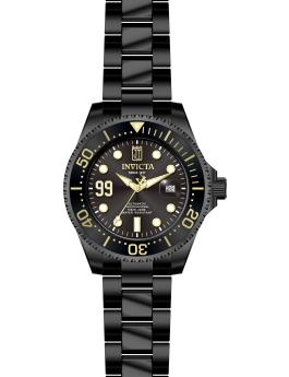 Invicta Jason Taylor 51311 мъжки часовник - автоматичен механизъм - неръждаема стомана с черен циферблат - 47 мм