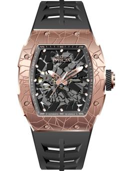 Invicta S1 Rally 70575 Мъжки часовник - Автоматичен механизъм - Неръждаема стомана с черен циферблат - 48 mm