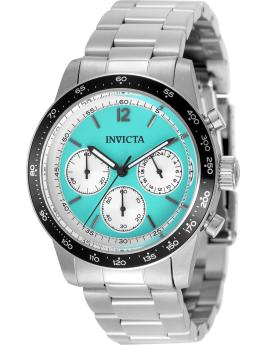 Invicta Speedway 50404 pánské hodinky - quartzový strojek - nerezová ocel s modrým ciferníkem - 39 mm