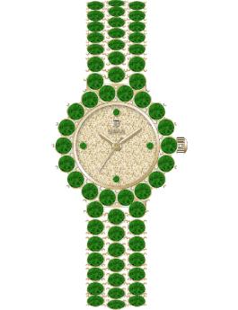Montres Prestige Classic MPW-0393 női óra - Kvarc szerkezet - Fém arany számlappal - 26 mm