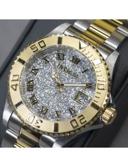Invicta Angel 22709 Orologio da Donna - Movimento al Quarzo - Acciaio Inossidabile con Quadrante Argento - 40 mm