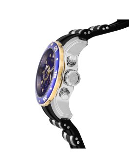 Invicta Pro Diver - SCUBA 22971 Men's Watch - Quartz Movement - Stainless Steel with Blue Dial - 48 mm