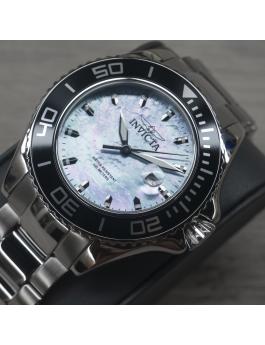 Invicta Pro Diver 23067 Men's Watch - Quartz Movement - Stainless Steel with Silver Dial - 48 mm