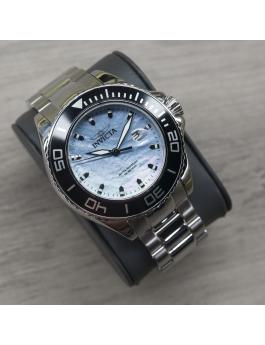 Invicta Pro Diver 23067 Men's Watch - Quartz Movement - Stainless Steel with Silver Dial - 48 mm