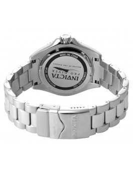 Invicta Pro Diver 23068 Miesten kello - Kvartsikoneisto - Ruostumaton teräs mustalla kellotaululla - 48 mm