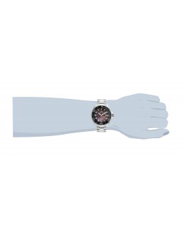 Invicta Pro Diver 23068 Miesten kello - Kvartsikoneisto - Ruostumaton teräs mustalla kellotaululla - 48 mm