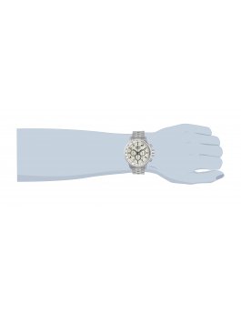 Invicta S1 Rally 23078 Orologio da Uomo - Movimento al Quarzo - Acciaio Inossidabile con Quadrante Argento - 48 mm