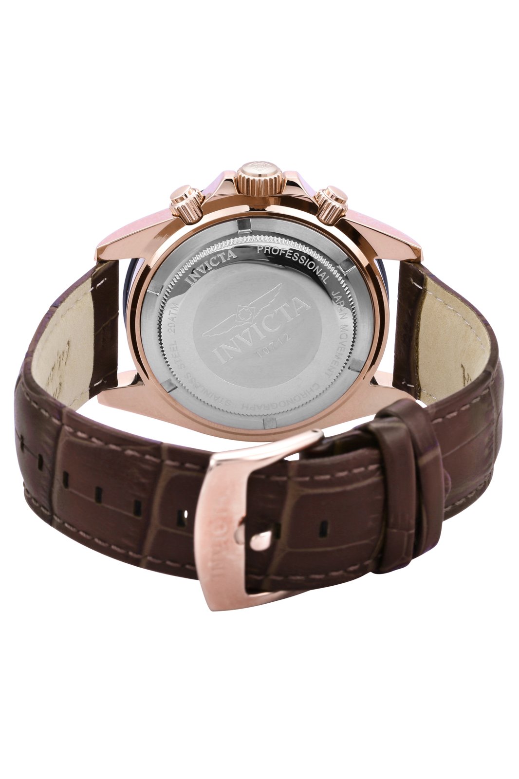 Orologio Invicta Speedway 10712 Da Uomo – Cassa In Acciaio 43mm, Quadrante Marrone, Movimento Al Quarzo, Impermeabile 20 Bar